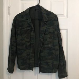 Topshop Camo Jacket